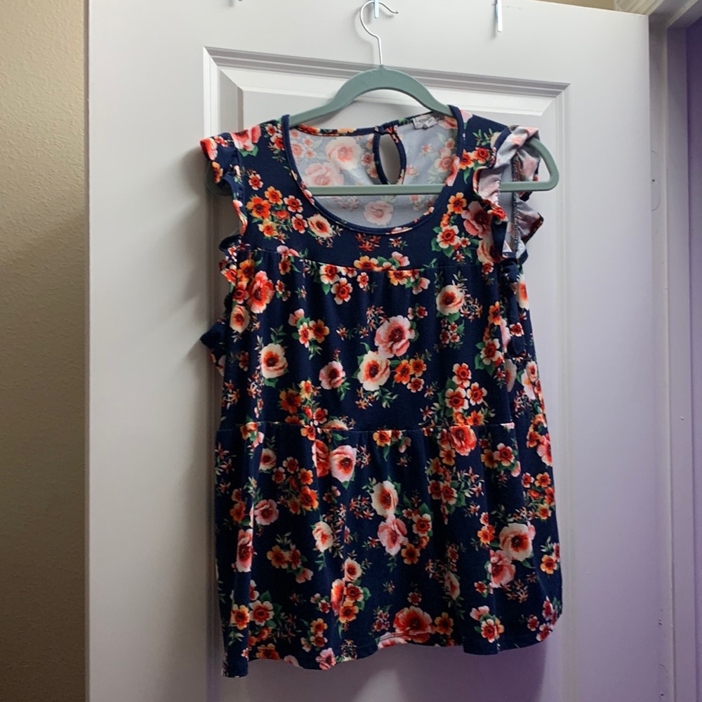 3XL floral shirt